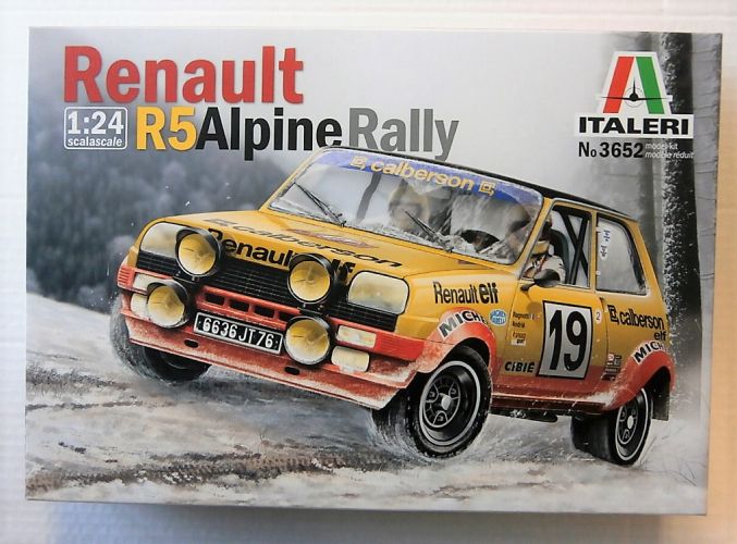 ITALERI 1/24 3652 RENAULT R5 ALPINE RALLY