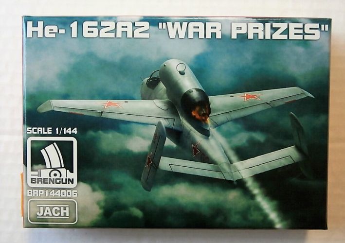 BRENGUN 1/144 144006 HEINKEL He-162A  WAR PRIZES 