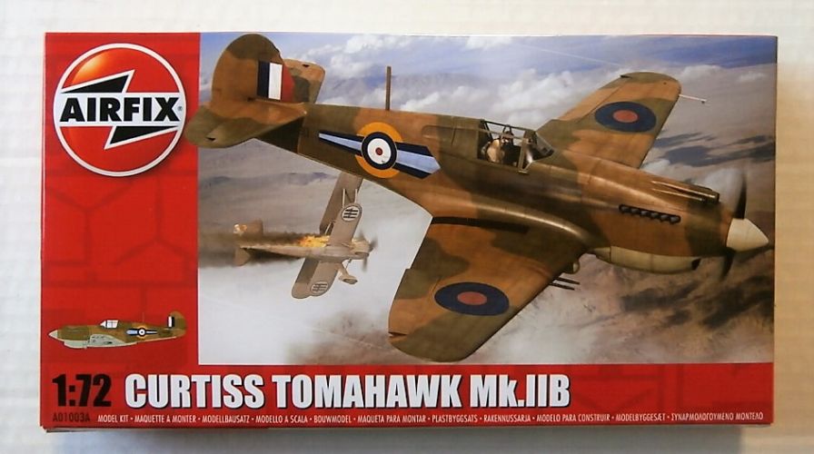 AIRFIX 1/72 01003A CURTISS TOMAHAWK Mk.IIB