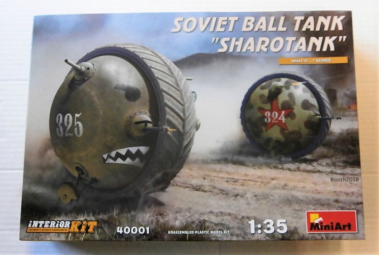MINIART 1/35 40001 SOVIET BALL TANK SHAROTANK