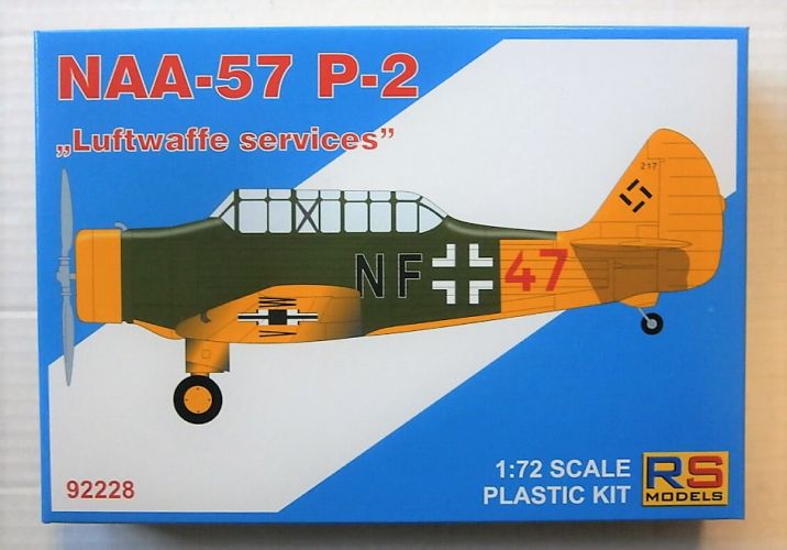 RS MODELS 1/72 92228 NAA-57 P-2 LUFTWAFFE SERVICES