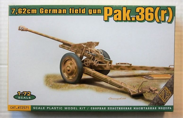 ACE 1/72 72571 7.62cm GERMAN FIELD GUN PAK.36 R 
