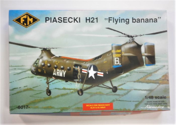 FONDERIE 1/48 6017 PIASECKI H21 FLYING BANANA 