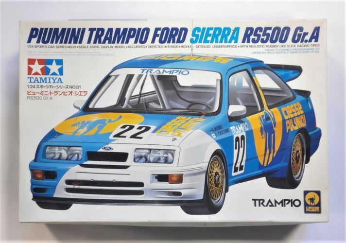 TAMIYA 1/24 24081 PIUMINI TRAMPIO FORD SIERRA RS500 Gr.A
