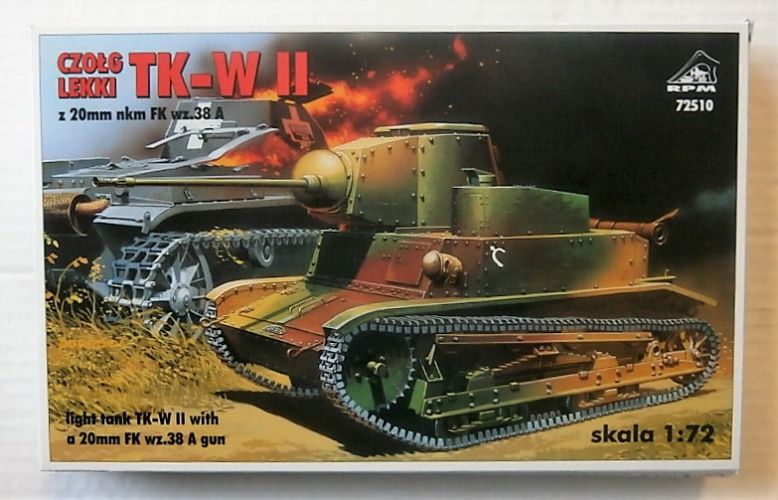 RPM 1/72 72510 LIGHT TANK TK-W II