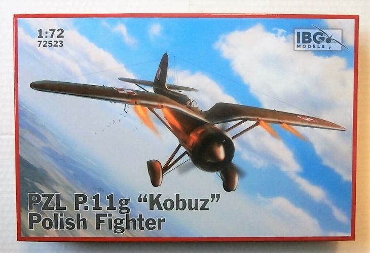 IBG MODELS 1/72 72523 PZL P.11G KOBUZ POLISH FIGHTER
