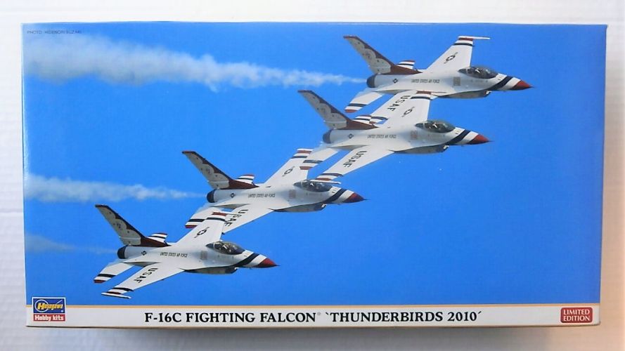 HASEGAWA 1/48 09935 F-16C FIGHTING FALCON THUNDERBIRDS 2010
