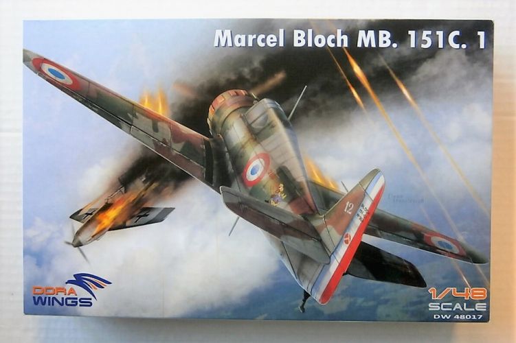 DORA WINGS 1/48 48017 MARCEL BLOCH MB. 151C.1