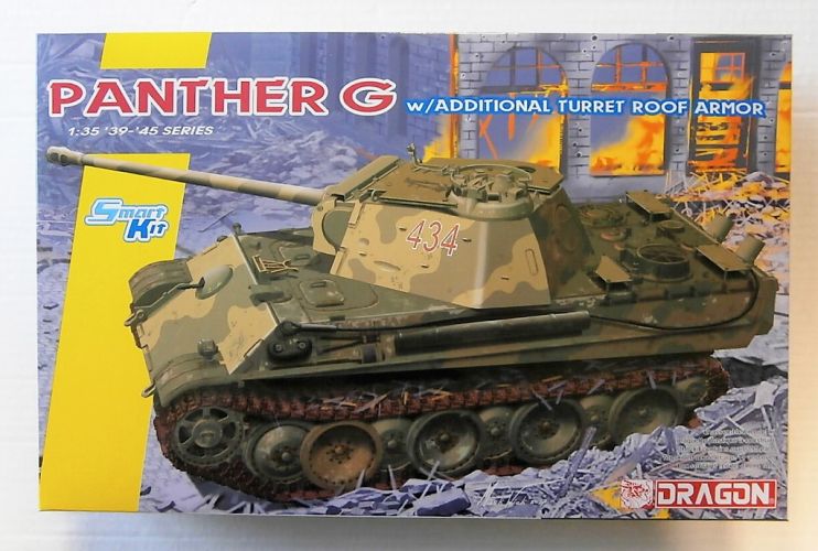 DRAGON 1/35 6897 PANTHER G  WITH ADDITIONAL TURRET ROOF ARMOUR 