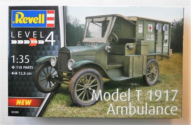 REVELL 1/35 03285 MODEL T 1917 AMBULANCE