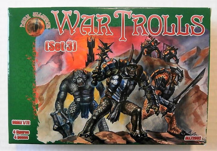 DARK ALLIANCE 1/72 72032 WAR TROLLS  SET 3 