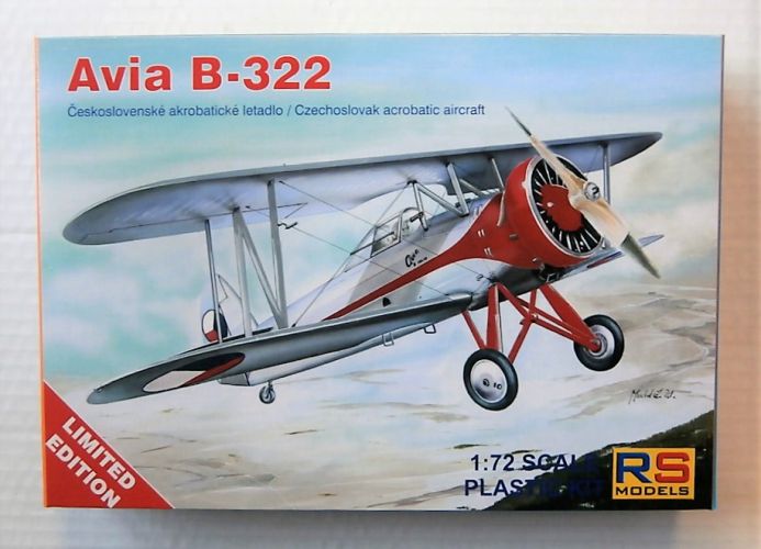 RS MODELS 1/72 94002 AVIA B-322