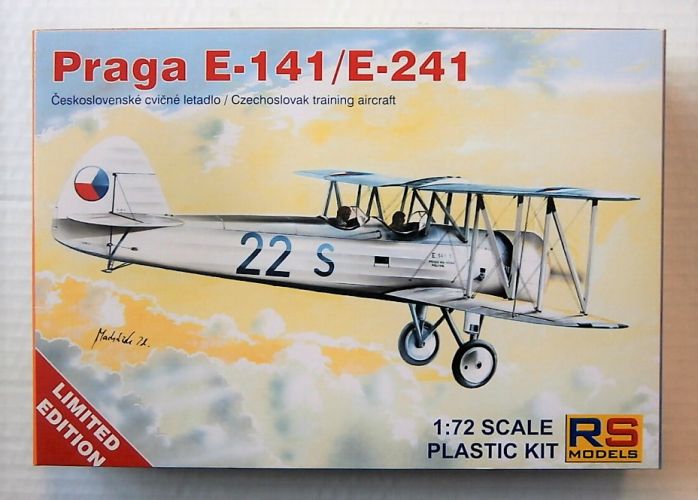 RS MODELS 1/72 94004 PRAGA E-141/ E-241