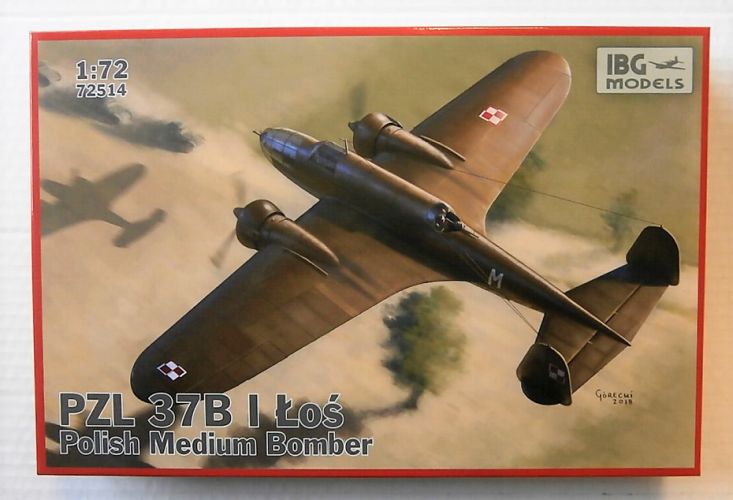 IBG MODELS 1/72 72514 PZL 37B I LOS POLISH BOMBER