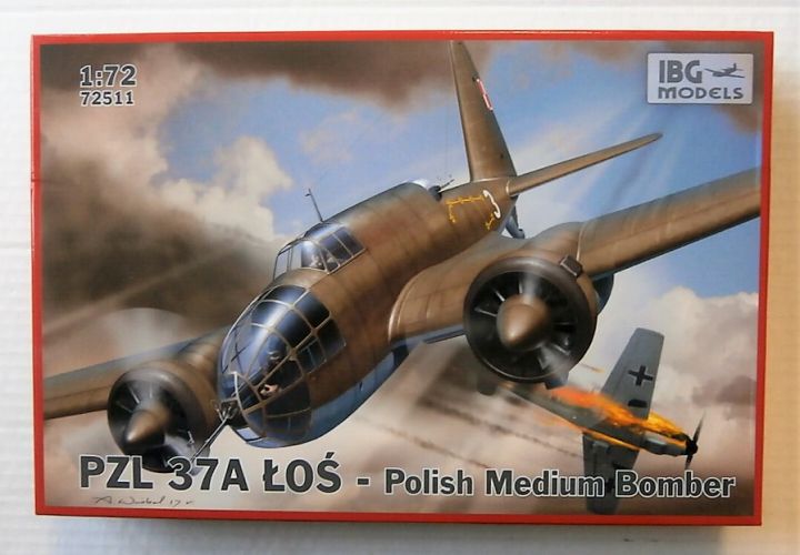 IBG MODELS 1/72 72511 PZL 37B LOS POLISH MEDIUM BOMBER