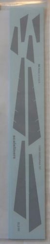 12 SQUARED 1/200 1965. SCALELINERS SL2-05 727-200 WING AND TAILPLANE CENTER SECTIONS