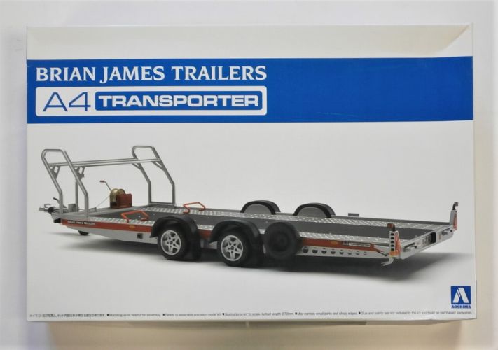 AOSHIMA 1/24 05260 SP BRIAN JAMES TRAILERS A4 TRANSPORTER