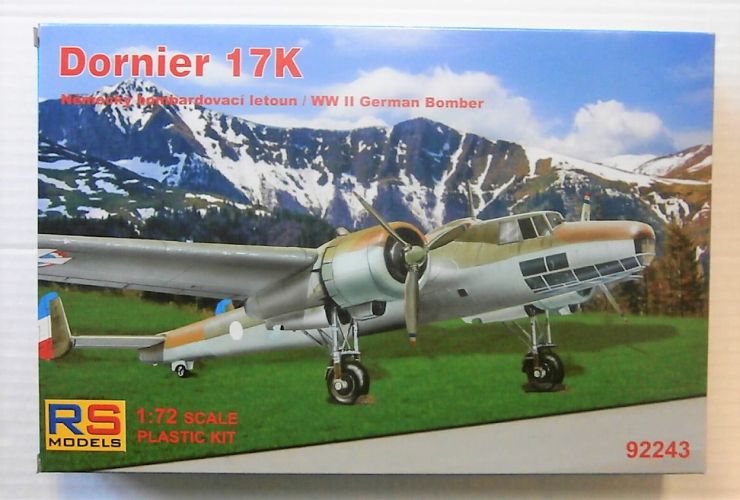 RS MODELS 1/72 92243 DORNIER 17K