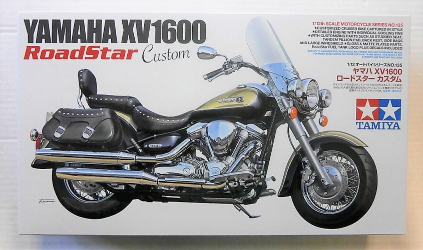 TAMIYA 1/12 14135 YAMAHA XV1600 ROADSTAR CUSTOM