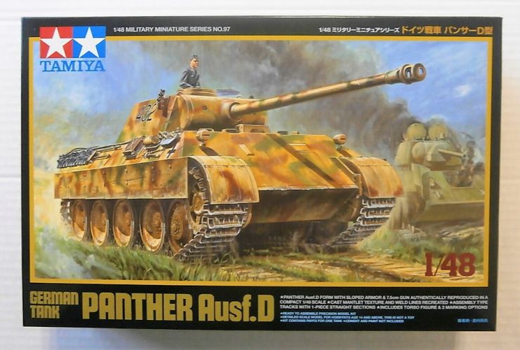 TAMIYA 1/48 32597 PANTHER AUSF.D GERMAN TANK