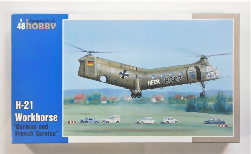 SPECIAL HOBBY 1/48 48088 H-21 WORKHORSE GERMAN AND FRENCH SERVICE