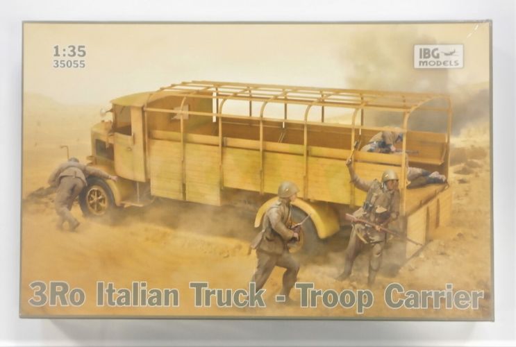 IBG MODELS 1/35 35055 3Ro ITALIAN TRUCK - TROOP CARRIER