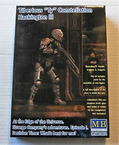 MASTERBOX 1/24 24054 AT THE EDGE OF THE UNIVERSE TIBERIOUS TY CONSTELLATION HACKINGTON III