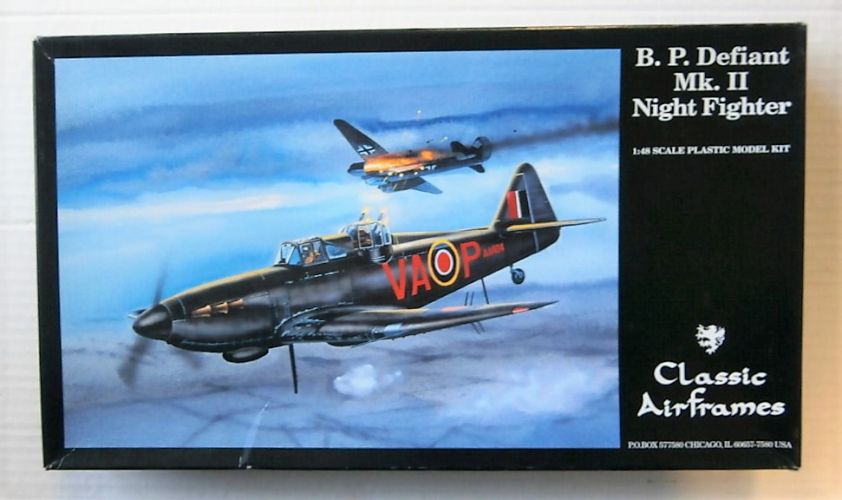 CLASSIC AIRFRAMES 1/48 481 BOULTON PAUL DEFIANT MK.II NIGHT FIGHTER