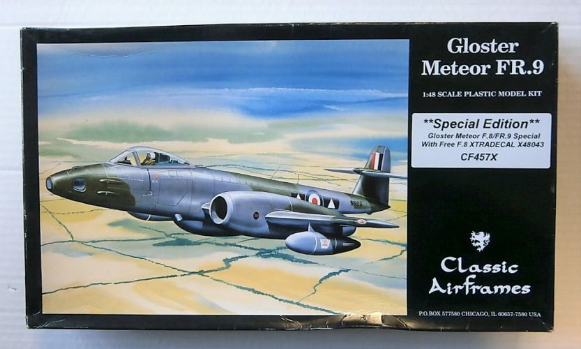 CLASSIC AIRFRAMES 1/48 457X GLOSTER METEOR FR.9