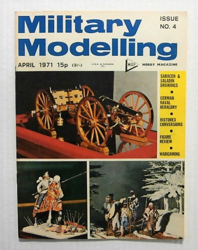 MILITARY MODELLING  MILITARY MODELLING 1971 APRIL