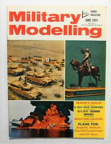 MILITARY MODELLING  MILITARY MODELLING 1971 JUNE