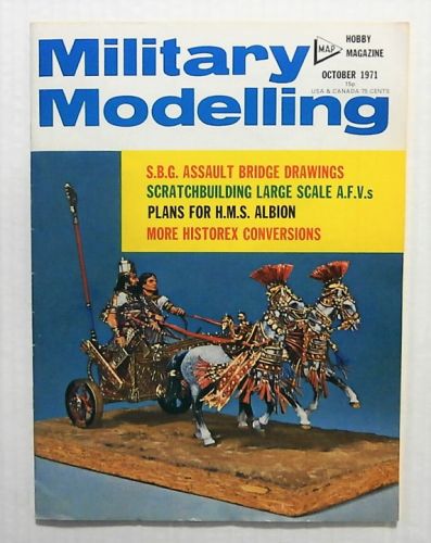 MILITARY MODELLING  MILITARY MODELLING 1971 OCTOBER