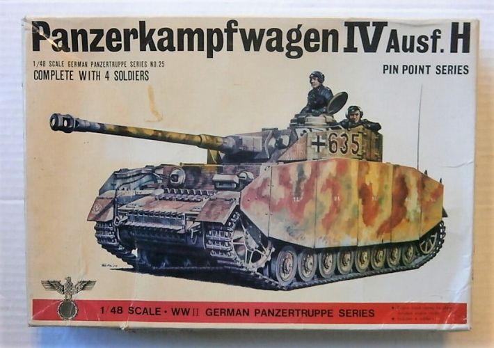 BANDAI 1/48 8270 PANZERKAMPFWAGEN IV AUSF.H 