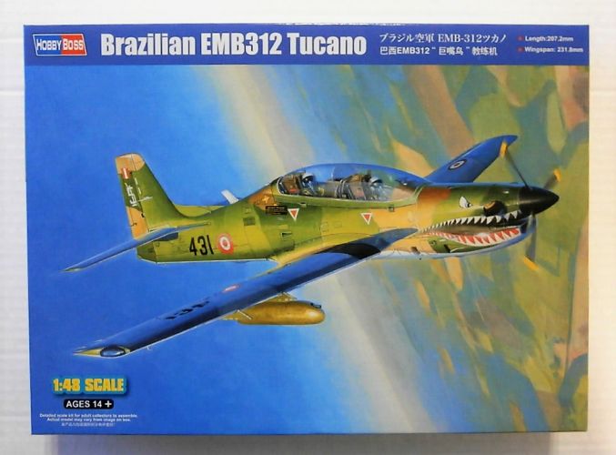 HOBBYBOSS 1/48 81763 BRAZILIAN EMB312 TUCANO