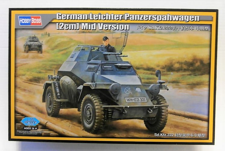 HOBBYBOSS 1/35 80149 GERMAN LEICHTER PANZERSPAHWAGEN  2cm  MID VERSION