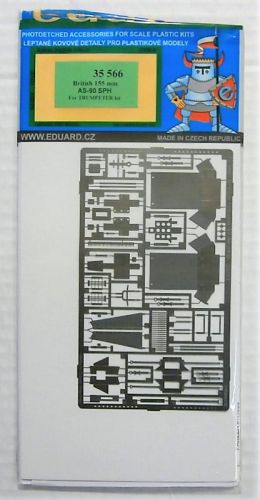 EDUARD 1/35 35566 BRITISH 155MM AS-90 SPH FOR TRUMPETER
