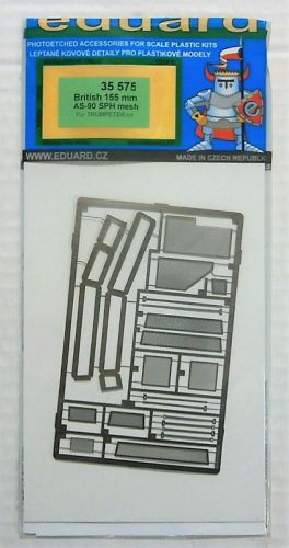 EDUARD 1/35 35575 BRITISH 155MM AS-90 SPH MESH FOR TRUMPETER