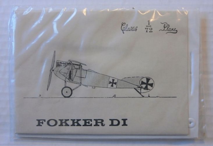 CLASSIC PLANE 1/72 FOKKER DI