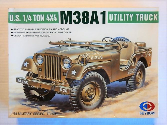 SKYBOW 1/35 3503 M38A1 U.S. 1/4 TON 4X4 UTILITY TRUCK