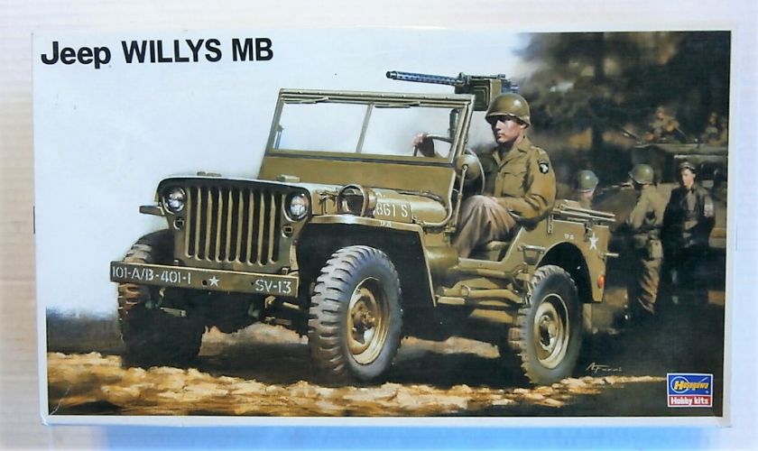 HASEGAWA 1/24 MV1 JEEP WILLYS MB