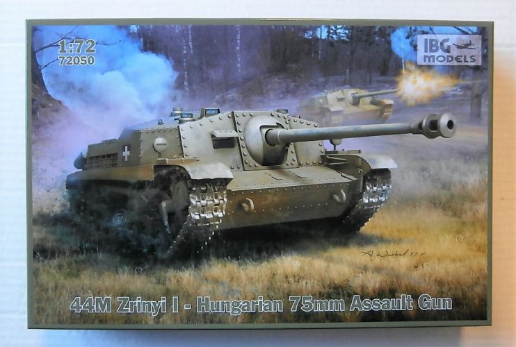 IBG MODELS 1/72 72050 40 M ZRINYI I HUNGARIAN 75mm ASSAULT GUN