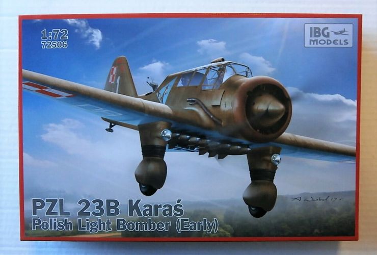 IBG MODELS 1/72 72506 PZL 23 KARAS POLISH LIGHT BOMBER - EARLY