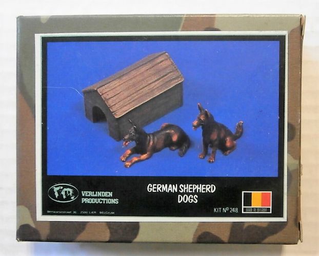 VERLINDEN PRODUCTIONS  248 GERMAN SHEPHERD DOGS