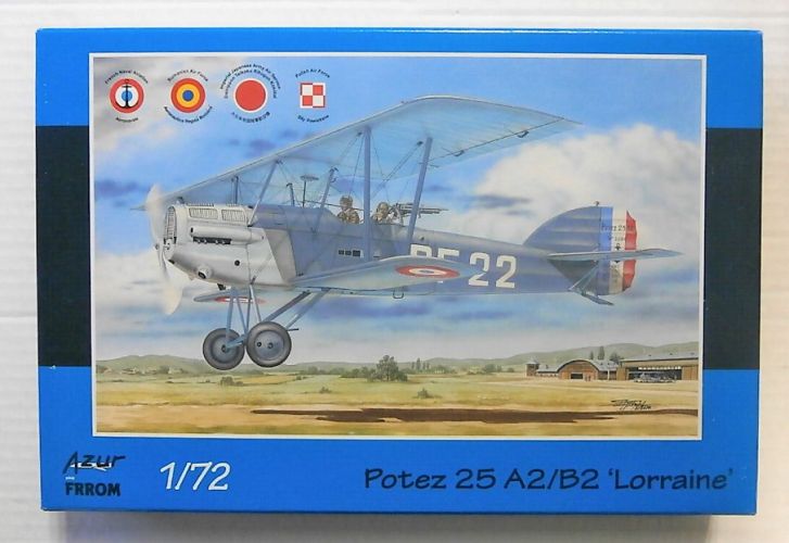 AZUR 1/72 FR0037 POTEZ 25 A2/B2 LORRAINE