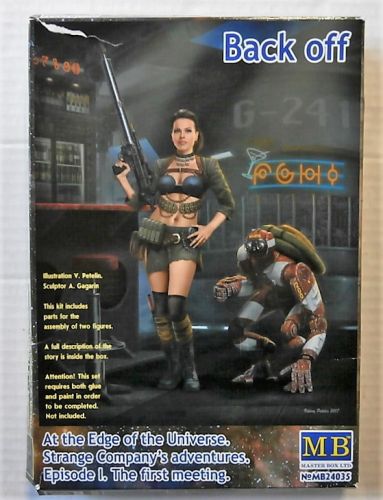 MASTERBOX 1/24 24035 AT THE EDGE OF THE UNIVERSE STRANGE COMPANYS ADVENTURES EPISODE 1 BACK OFF