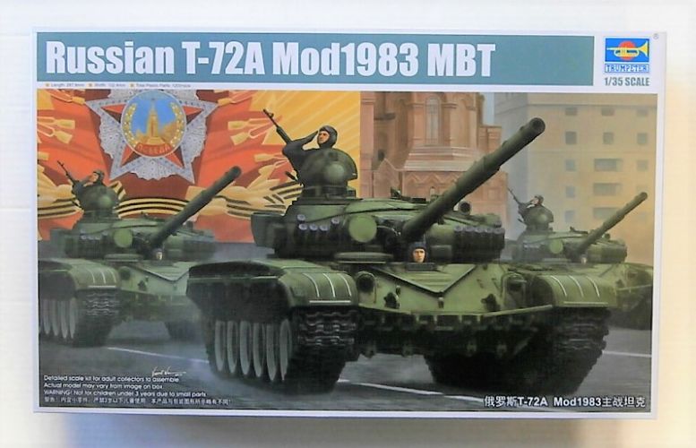 TRUMPETER 1/35 09547 RUSSIAN T-72A MOD.1983 MBT