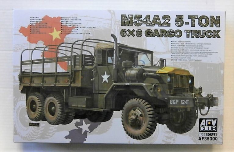 AFV CLUB 1/35 35300 M54A2 5-TON 6X6 CARGO TRUCK