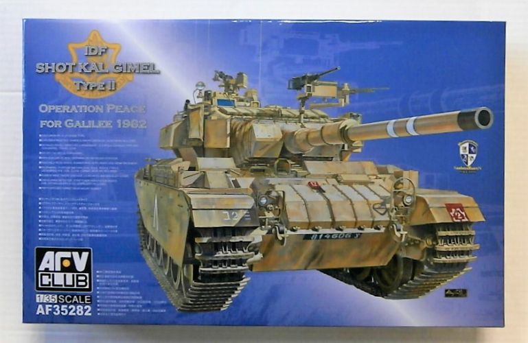 AFV CLUB 1/35 35282 IDF SHOT KAL GIMEL TYPE II OPERATION PEACE FOR GALILEE 1982