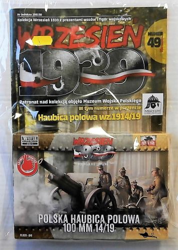 FIRST TO FIGHT 1/72 049 SKODA 100mm 14/19 POLISH HOWITZER