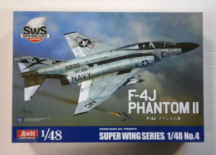 ZOUKEI-MURA 1/48 SUPER WING SERIES NUMBER 4. F-4J PHANTOM